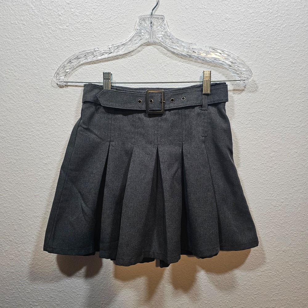 French Toast Girls Gray Pleated Uniform Skirt Girls Size‎ 8
